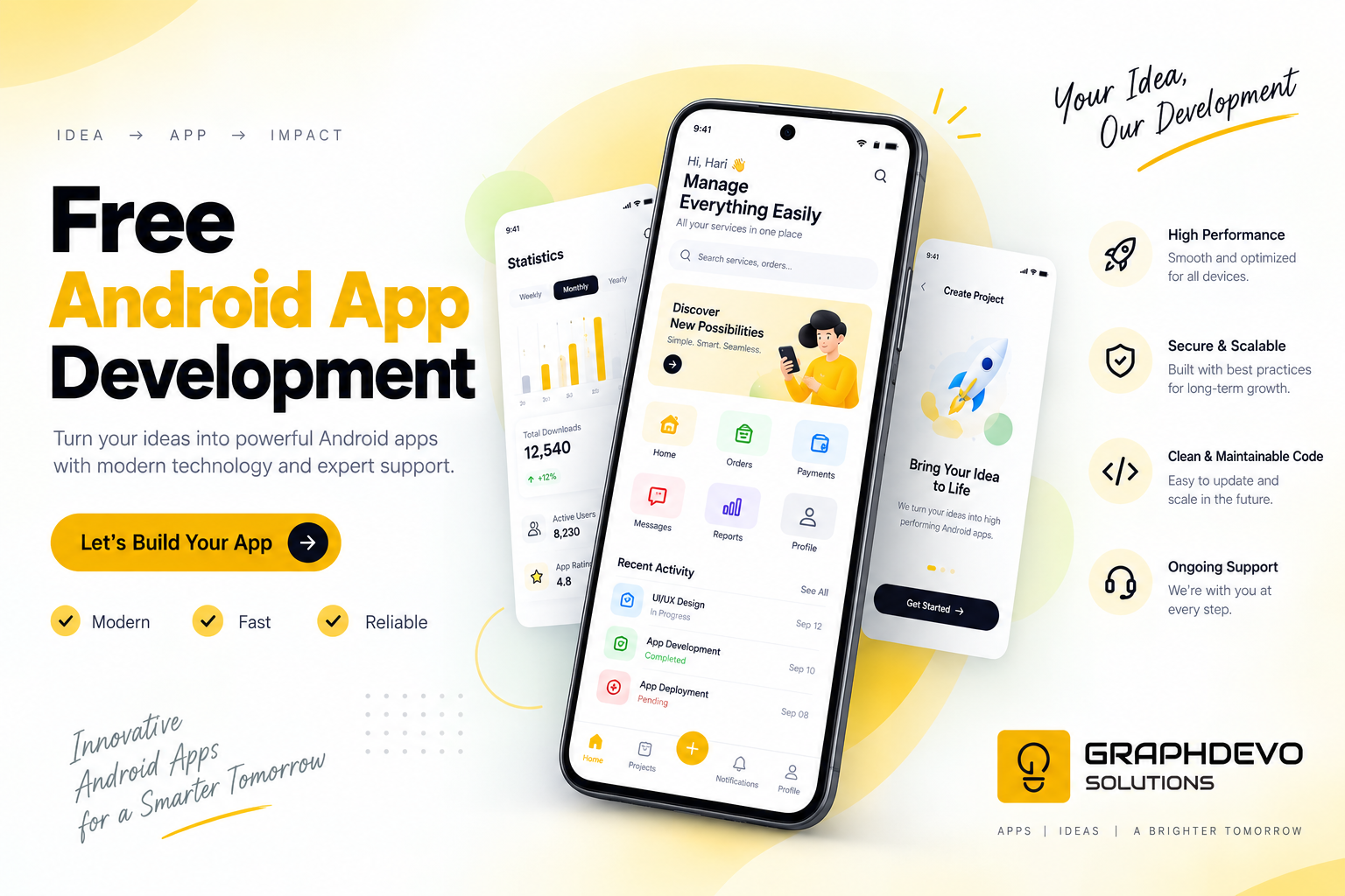 Get Free Android App Development Using Lovable